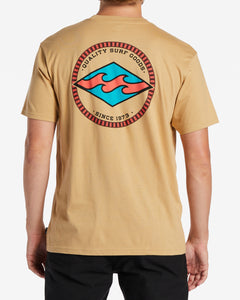 Billabong Rotor Diamond SS Tee - Dusty Gold