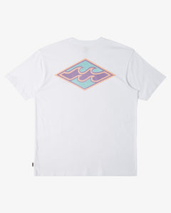 Billabong Crayon Wave SS Tee - White