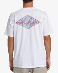 Billabong Crayon Wave SS Tee - White
