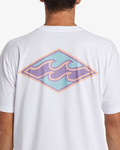 Billabong Crayon Wave SS Tee - White