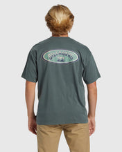 Load image into Gallery viewer, Billabong Arch Wave SS T-Shirt - Slate Green
