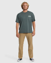 Load image into Gallery viewer, Billabong Arch Wave SS T-Shirt - Slate Green
