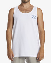 Load image into Gallery viewer, Billabong Crayon Wave Tank - White
