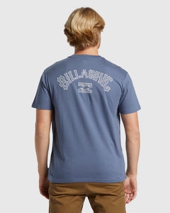 Billabong Arch Fill Tee - Slate Blue