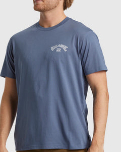 Billabong Arch Fill Tee - Slate Blue