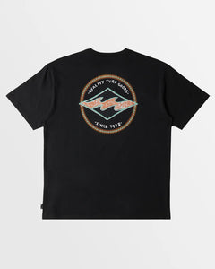 Billabong Rotor Diamond Tee - Washed Black