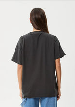 Load image into Gallery viewer, Afends Frolic Oversized Tee - Stone Black
