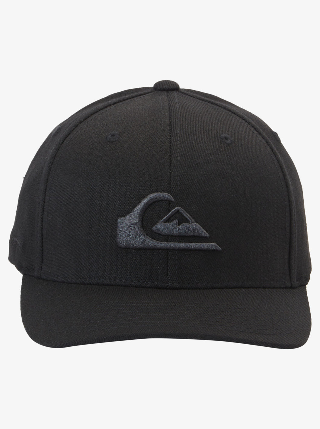 Quiksilver Mountain and Wave Flexfit Cap - Black/Black