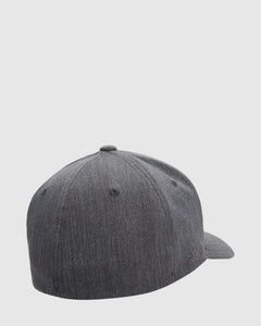 Quiksilver Final 2 Flexfit Cap - Charcoal Heather