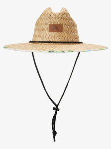 Quiksilver Pierside Print Straw Hat - Island