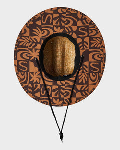 Quiksilver Pierside Print - Chocolate Brown Terra