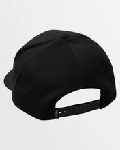 Load image into Gallery viewer, RVCA Platform Snapback - Black
