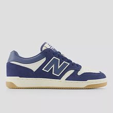 Load image into Gallery viewer, New Balance 480 Shoe - Navy With Linen and Vintage Indigo
