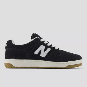 New Balance 480 Shoe - Black with White