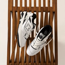 Load image into Gallery viewer, New Balance 550 Shoe - White With Black
