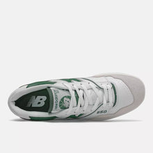 Load image into Gallery viewer, New Balance 550 Shoe - White With Team Forest Green
