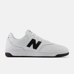 New Balance BB80 Unisex White with Black Sneakers