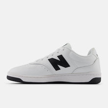 Load image into Gallery viewer, New Balance BB80 Unisex White with Black Sneakers
