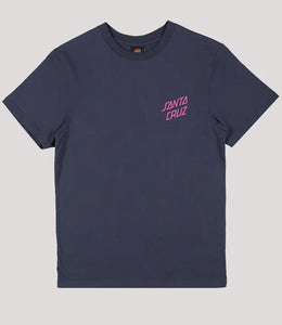 Santa Cruz Johnson Beast Dot Stack Tee - Navy