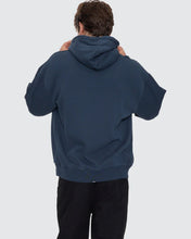 Load image into Gallery viewer, Thrills Between Chaos And Calm Slouch Pull On Cropped Hood - Federal Blue
