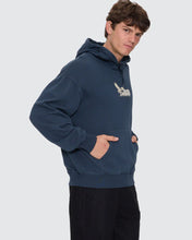 Load image into Gallery viewer, Thrills Between Chaos And Calm Slouch Pull On Cropped Hood - Federal Blue
