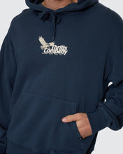 Load image into Gallery viewer, Thrills Between Chaos And Calm Slouch Pull On Cropped Hood - Federal Blue
