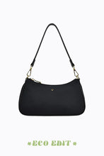 Load image into Gallery viewer, Peta + Jain Rosalia Handbag - Black Nylon/Gold
