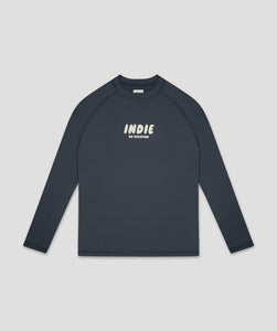 Indie Kids The All Day L/S Rashie (8-16) - Midnight