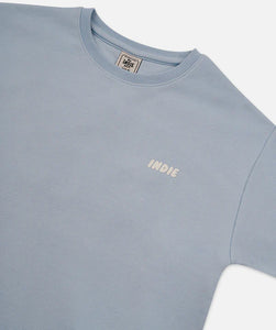 Industrie The Bedford Tee - Pool Blue