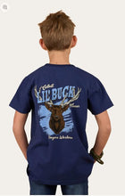 Load image into Gallery viewer, Ringers Western Buck Winner Boys Classic Fit T-Shirt - Navy
