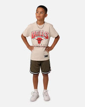 Load image into Gallery viewer, NBA Essentials Youth Chicago Bulls Newark Vintage SS Tee  - Light Oat
