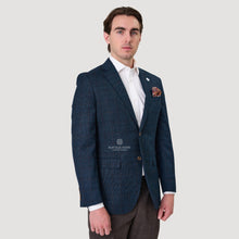 Load image into Gallery viewer, Savile Row Abram Wool Blazer- Olive BW6
