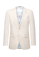 Load image into Gallery viewer, Savile Row Abram Pure Linen Jacket -Ecru
