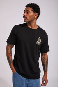 The Mad Hueys Captain Ship Faced S/S Tee - Black