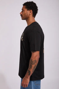 The Mad Hueys Captain Ship Faced S/S Tee - Black