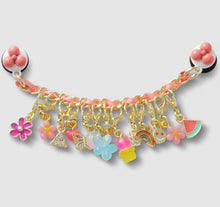 Load image into Gallery viewer, Crocs Pink Adjustable Charm Chain Jibbitz
