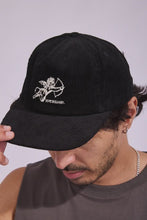 Load image into Gallery viewer, Worship Cherub Cord Hat - Black

