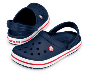 Crocs Crocband Toddler Clog (C4-C10) - Navy/Red