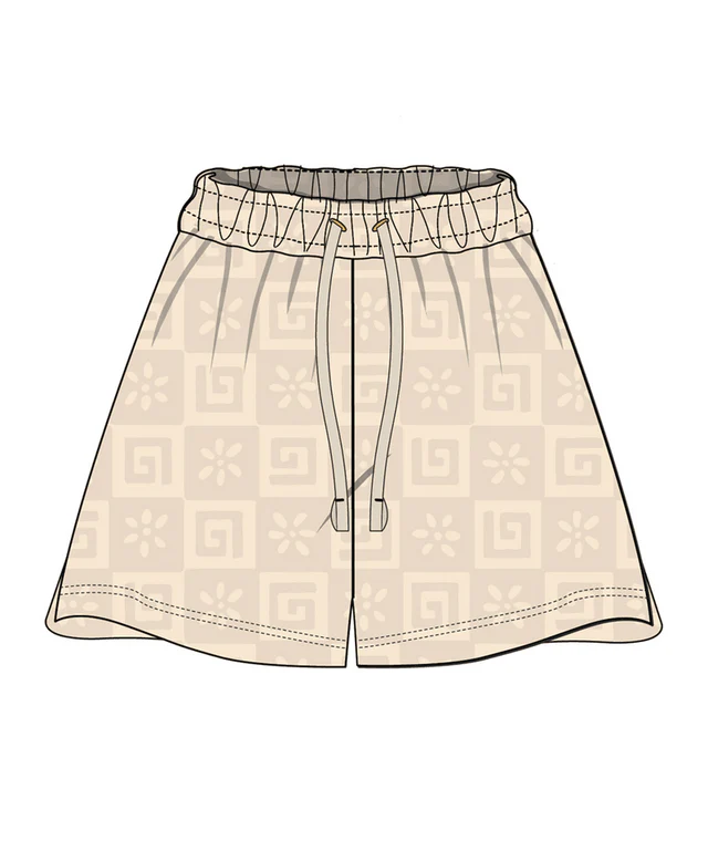 Rip Curl Desert Dreams Terry Short - Cream