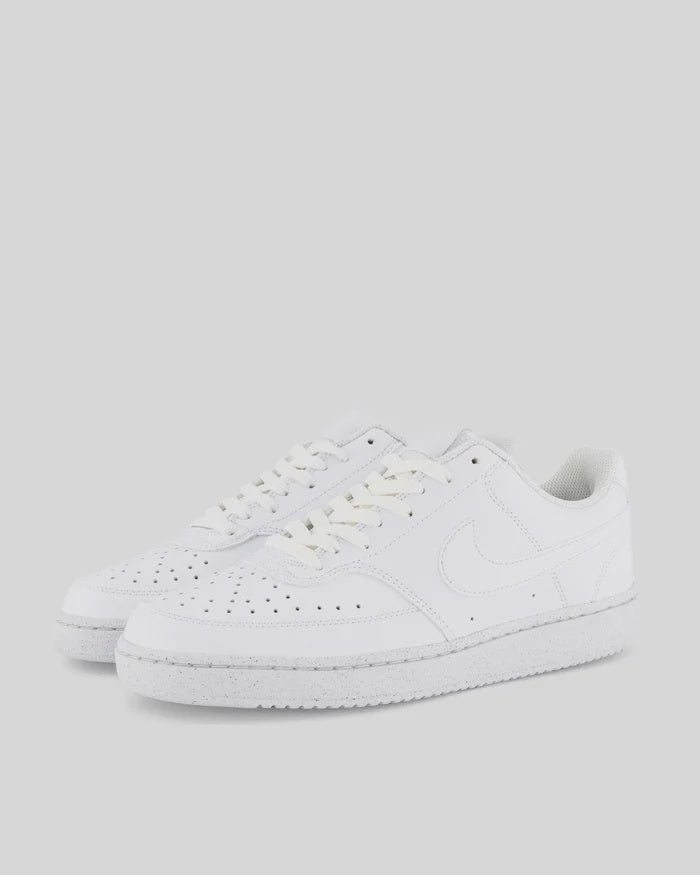 Nike Court Vision Low Next Nature - White/White-White