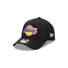 Load image into Gallery viewer, New Era 940 AFRAME Los Angeles Lakers Hat - Black
