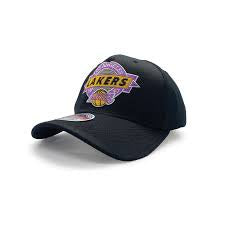 Mitchell & Ness NBA Point Guard Stretch CR Snapback Lakers - Black