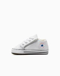 Converse Infants Chuck Taylor Cribster Canvas Shoe - White