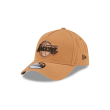 Load image into Gallery viewer, New Era Los Angeles Lakers Washed Canvas 940AF Hat - Bronze
