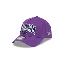 Load image into Gallery viewer, New Era 940AF Melbourne Storm Logo Arch Hat - Purple
