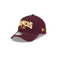 Load image into Gallery viewer, New Era 940AF Brisbane Broncos Logo Arch Hat - Maroon
