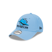 Load image into Gallery viewer, New Era Cronulla Sutherland Sharks Official Team Colours 9FORTY Cloth Strap - Blue
