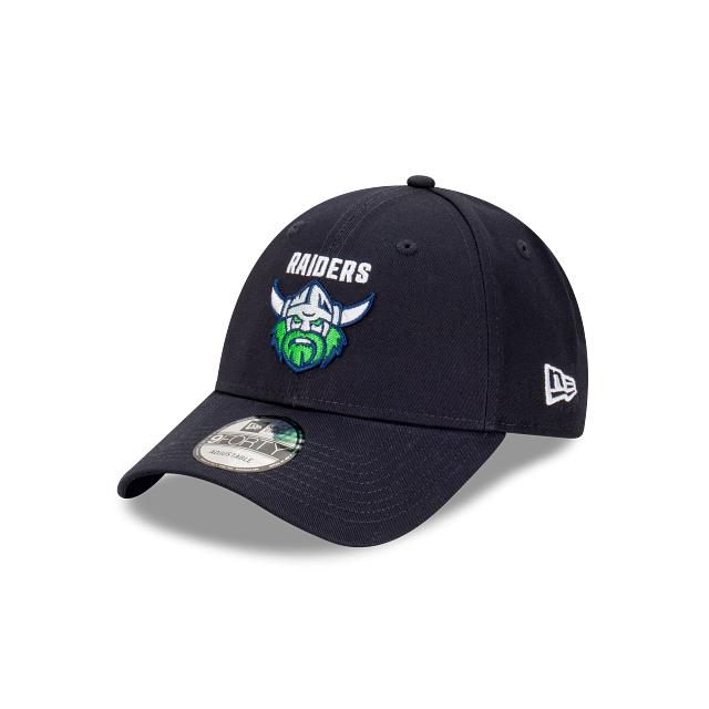 New Era Canberra Raiders Official Team Colours 9FORTY Cloth Strap Hat