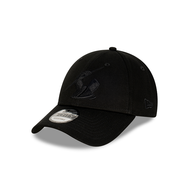 New Era Melbourne Storm Black 9FORTY Snapback Hat - Black/Black