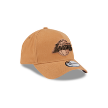 Load image into Gallery viewer, New Era Los Angeles Lakers Washed Canvas 940AF Hat - Bronze
